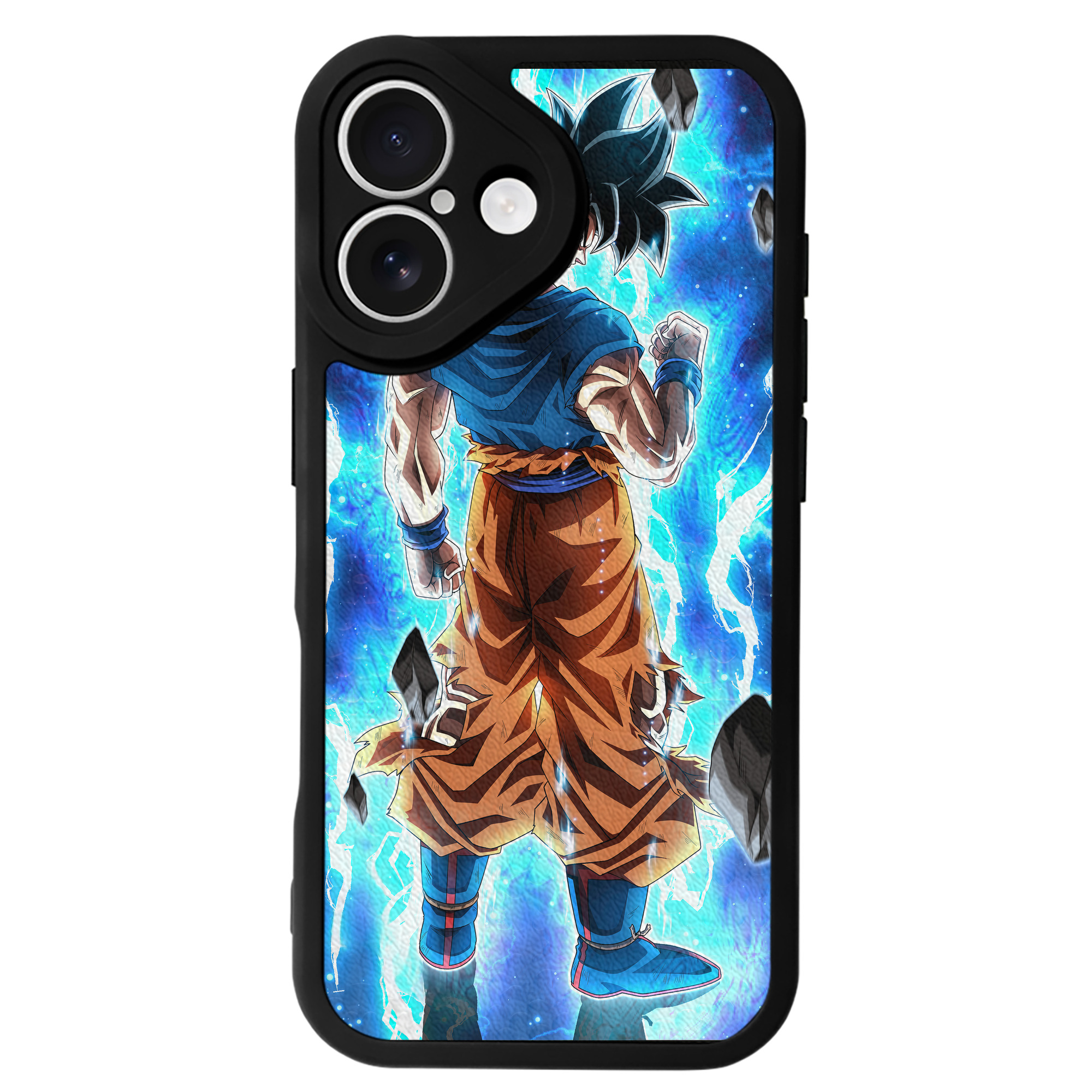 （画像用） ドラゴンボール DRAGON BALL 【iPhone 16シリーズ対応】シリコンスマホケース（レザー調） 材質：シリコン
